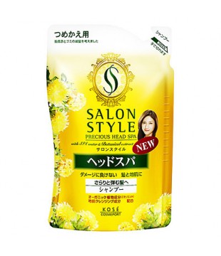 KOSE 高丝 Salon Style修复柔顺洗发水 400ml 替换装