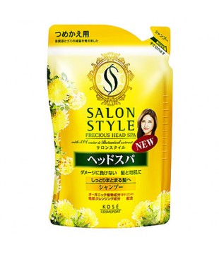 KOSE 高丝 Salon Style高渗透滋润修护洗发水 400ml 替换装