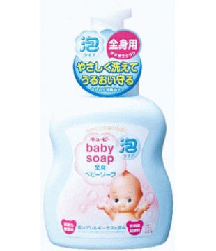 牛乳石鹸 Kewpie宝宝用婴儿全身泡沫沐浴液 400ml