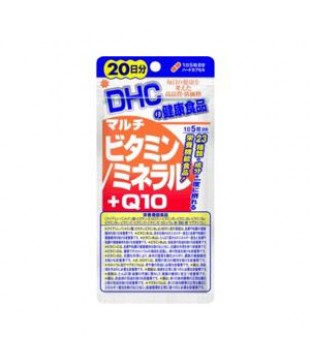 DHC 维他命/矿物质+Q10营养素20日100粒