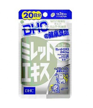 DHC 黍子精华素 养护秀发 20日60粒