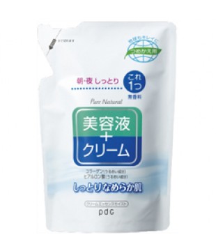 PDC PureNatural透明质酸保湿精华霜 替换装