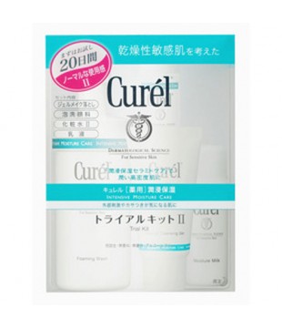 花王 Curel乾燥敏感肌 20日间套装II型-润泽感