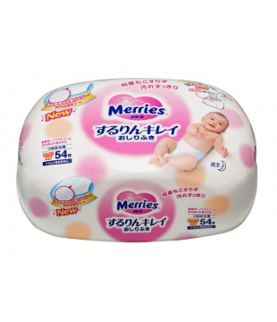 花王 Merries加厚装婴儿乳液湿巾 54枚